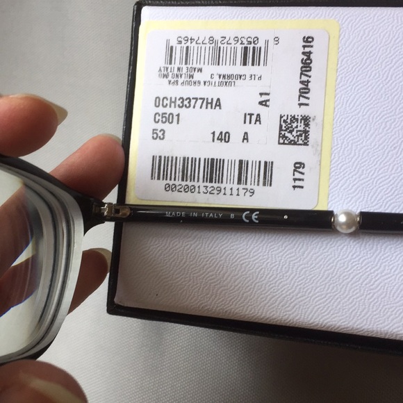 EUC Chanel Eyeglasses with Pearl Temples - Picture 8 of 8